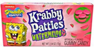 SpongeBob Krabby Patties Watermelon 2.54oz Theater Box 12ct